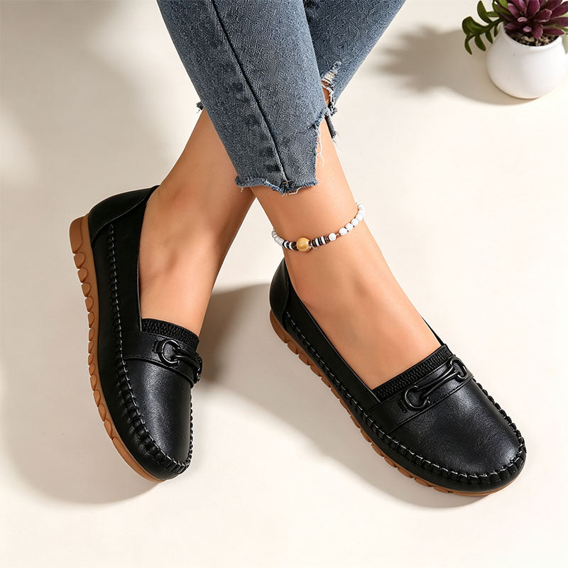 Casual round-toe non-slip flats