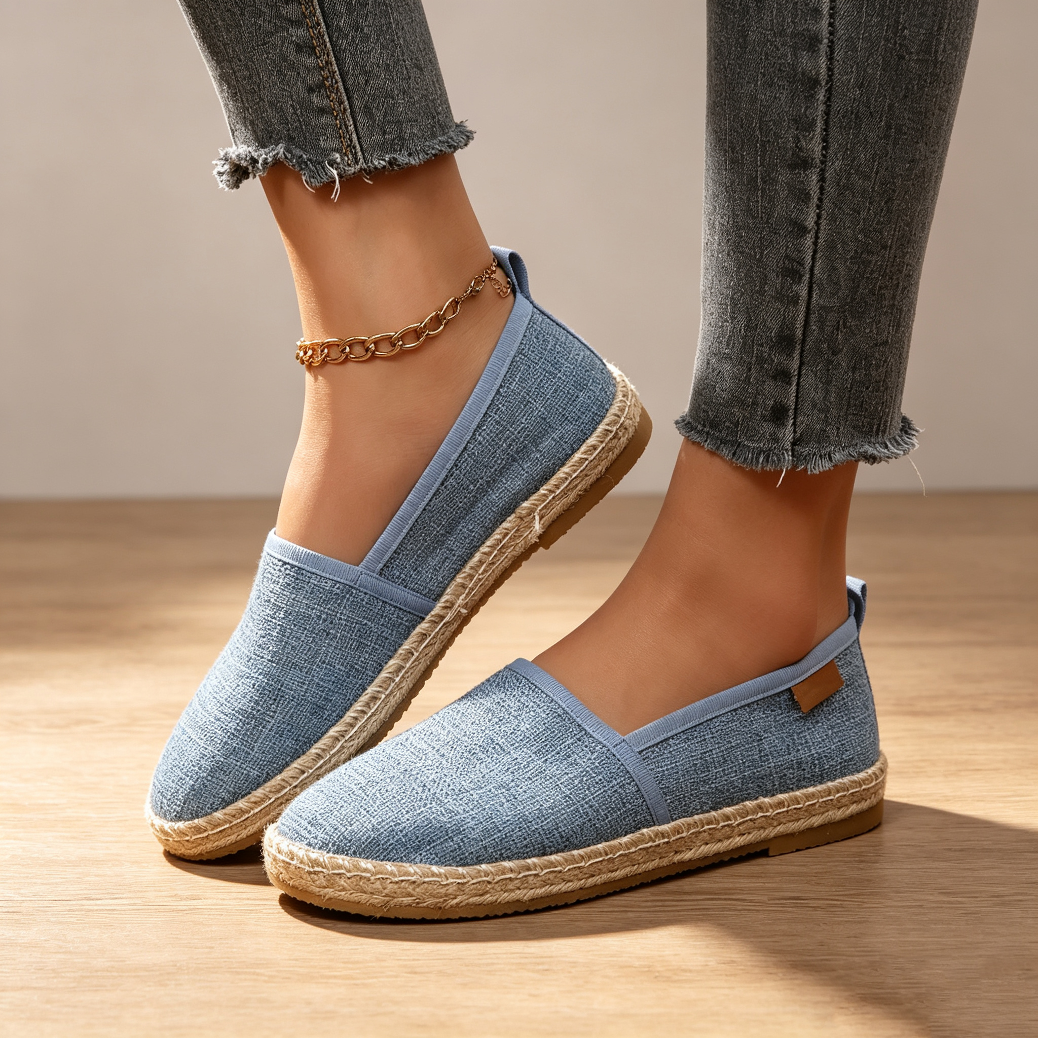 Casual Easy Walk Flat Fisherman Shoes