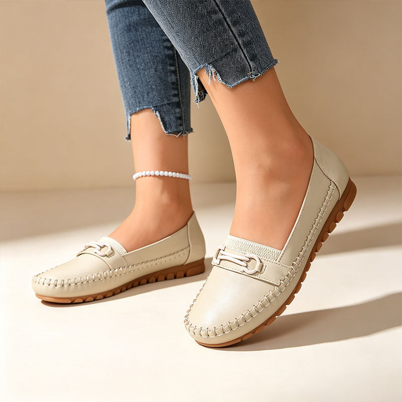 Casual round-toe non-slip flats