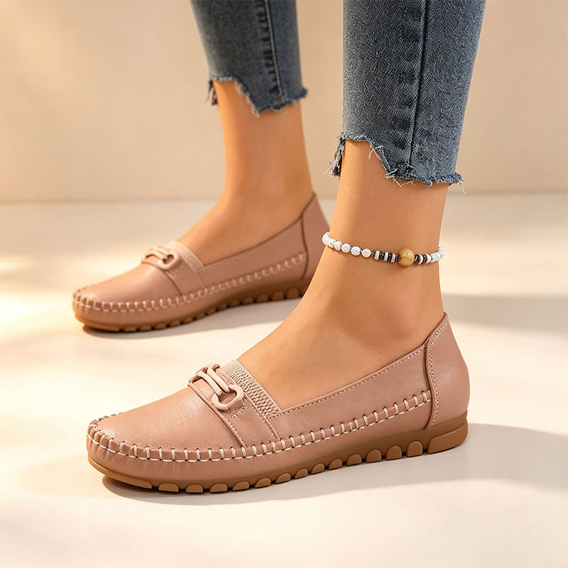 Casual round-toe non-slip flats