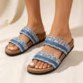 Casual Bohemian style flat sandals