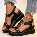 Women's Peep-Toe Wedge Platform Sandals