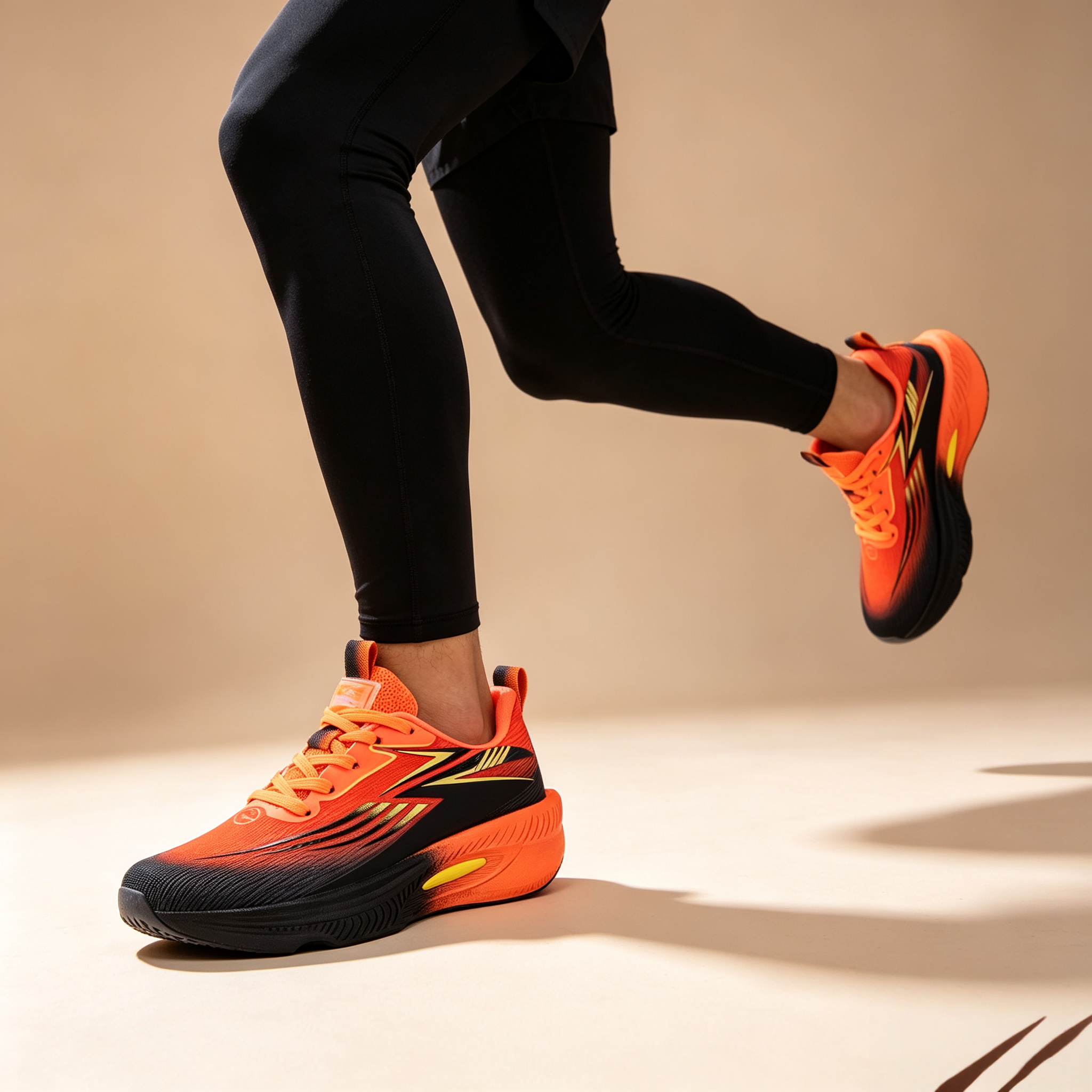 Breathable Gradient Shock-Absorbing Sports Shoes