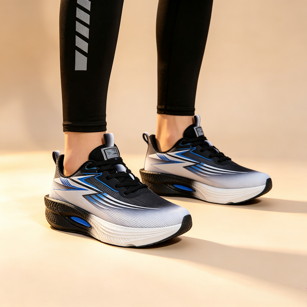 Breathable Gradient Shock-Absorbing Sports Shoes