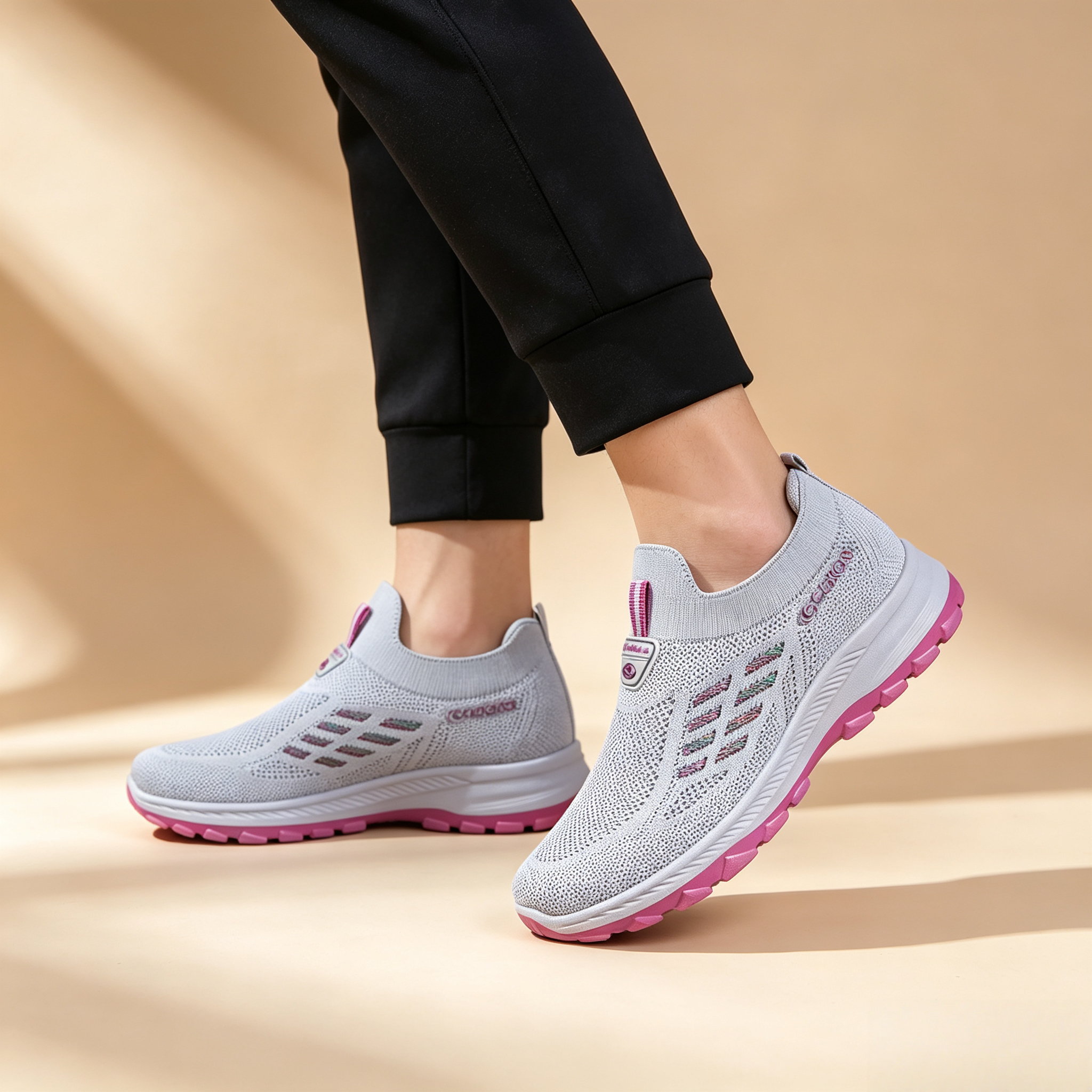 Women's Breathable Lightweight Mesh Casual Sports Shoes