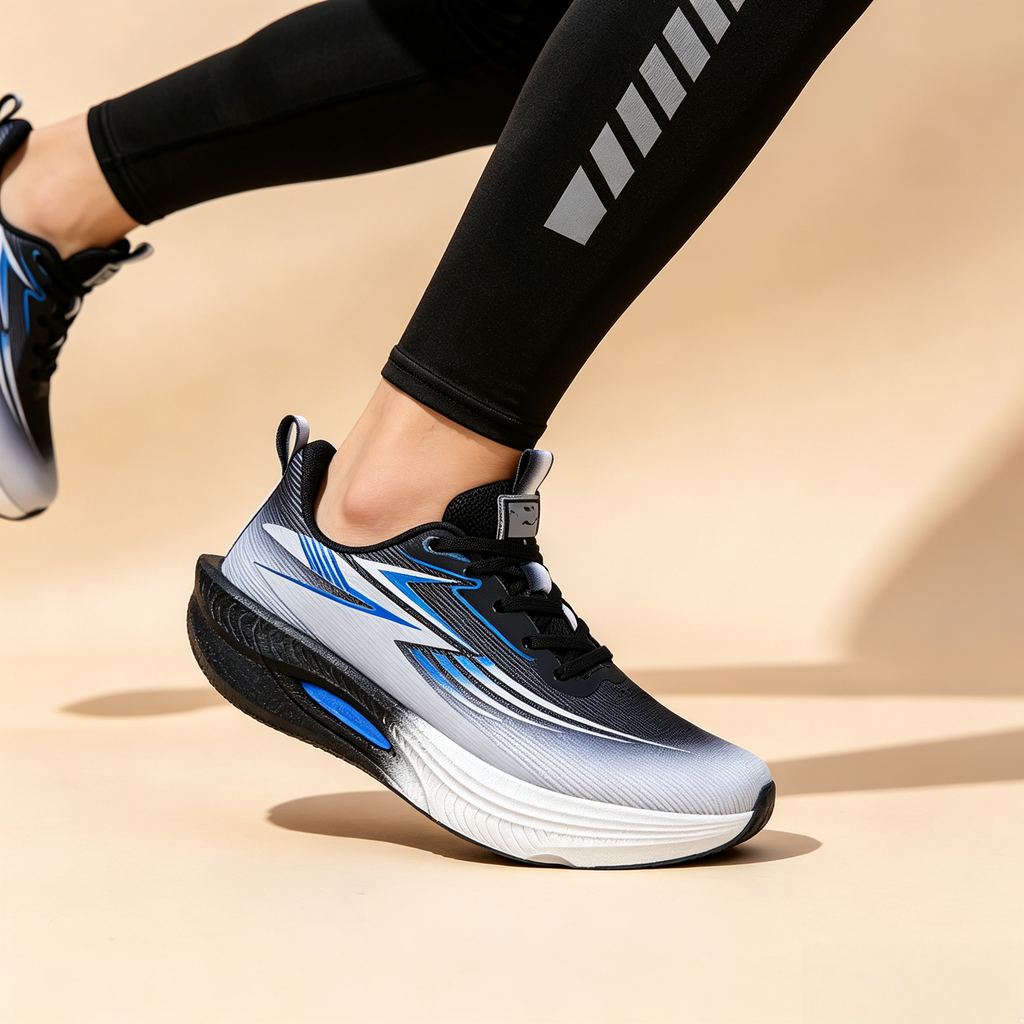 Breathable Gradient Shock-Absorbing Sports Shoes