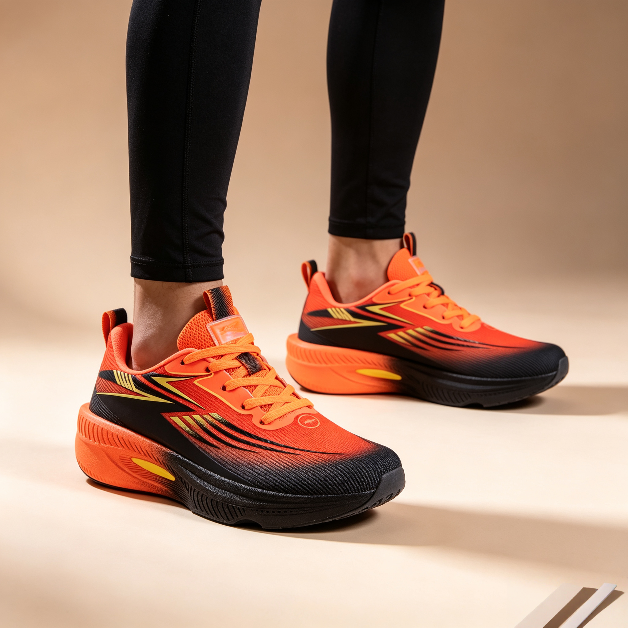 Breathable Gradient Shock-Absorbing Sports Shoes
